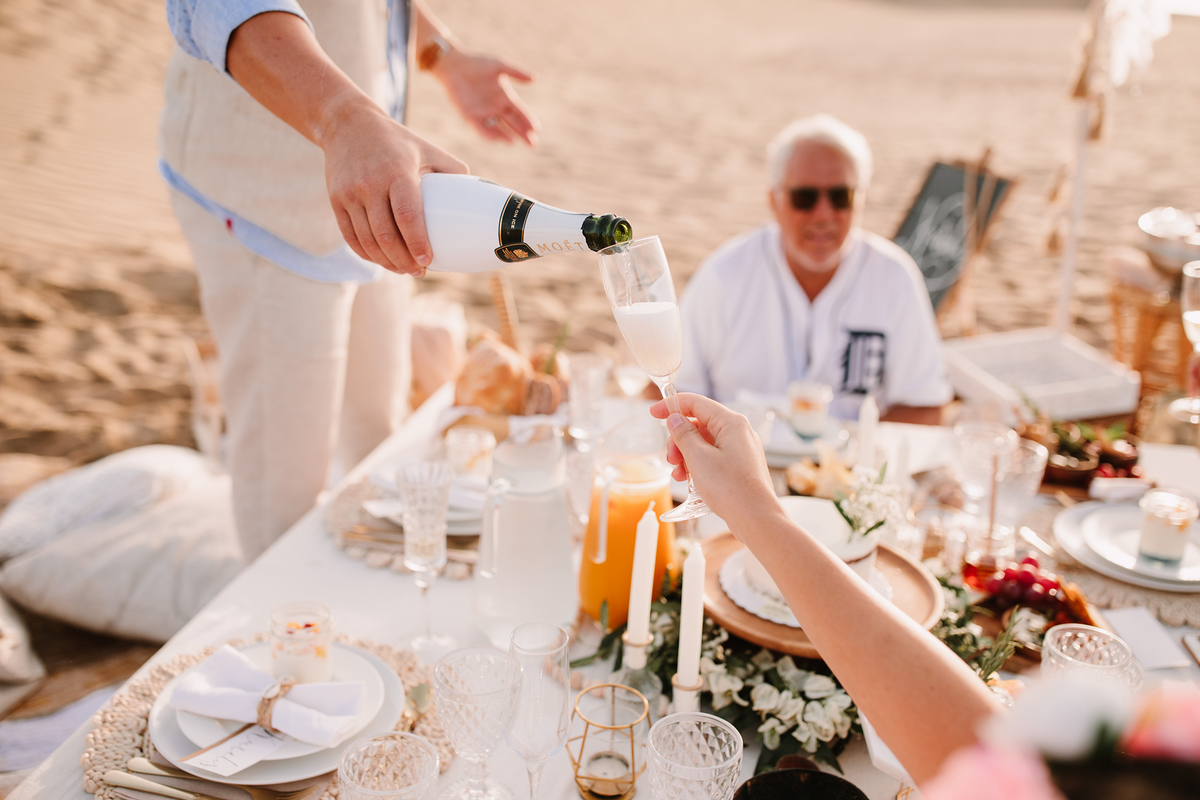 Hochzeit + Gruppenpicknick