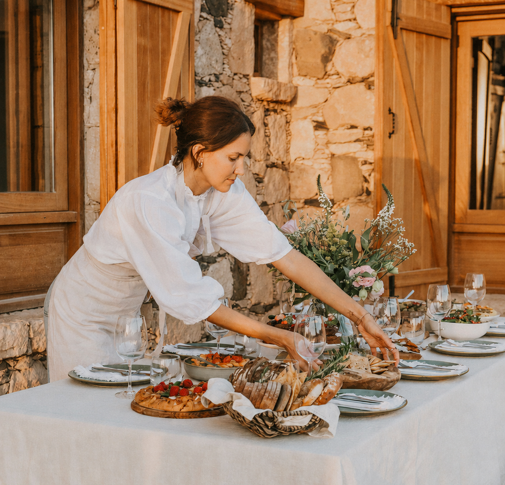 Private Chef Dining at Your Villa
